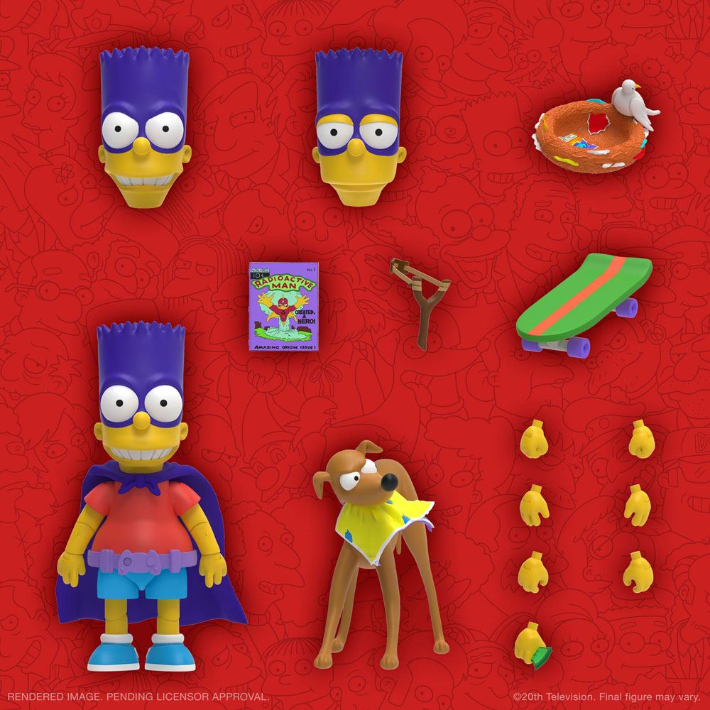 Die Simpsons Ultimates Actionfigur Bartman 18 cm