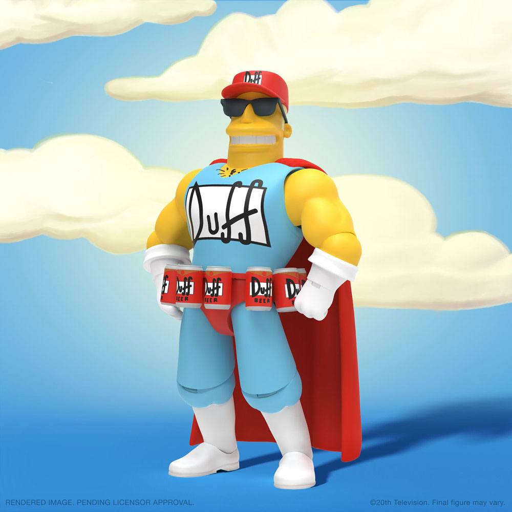 Die Simpsons Ultimates Actionfigur Duffman 18 cm