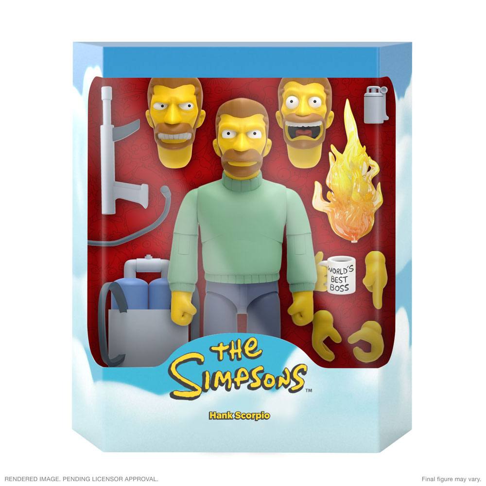 Die Simpsons Ultimates Actionfigur Hank Scorpio 18 cm