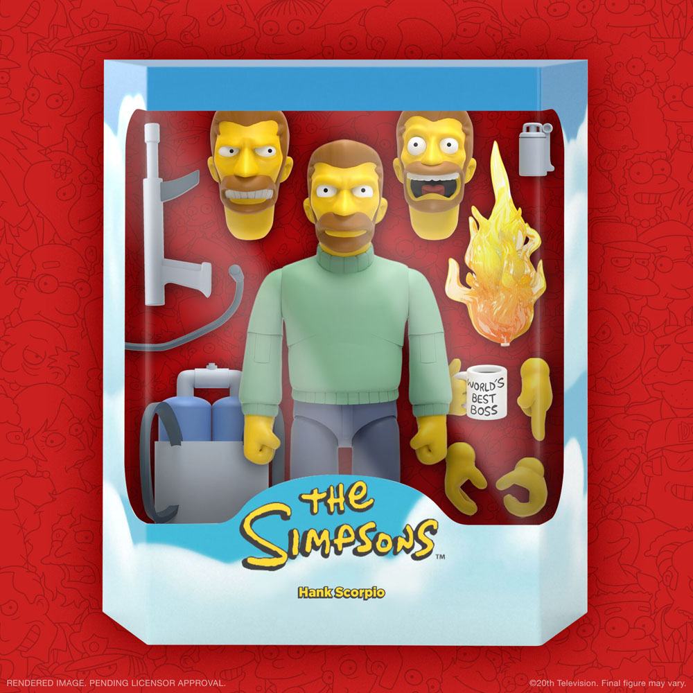 Die Simpsons Ultimates Actionfigur Hank Scorpio 18 cm