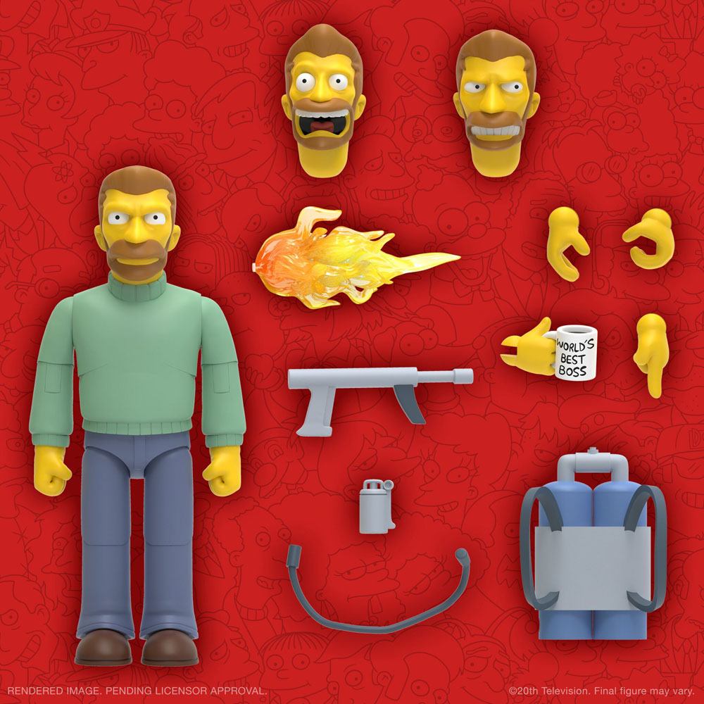 Die Simpsons Ultimates Actionfigur Hank Scorpio 18 cm