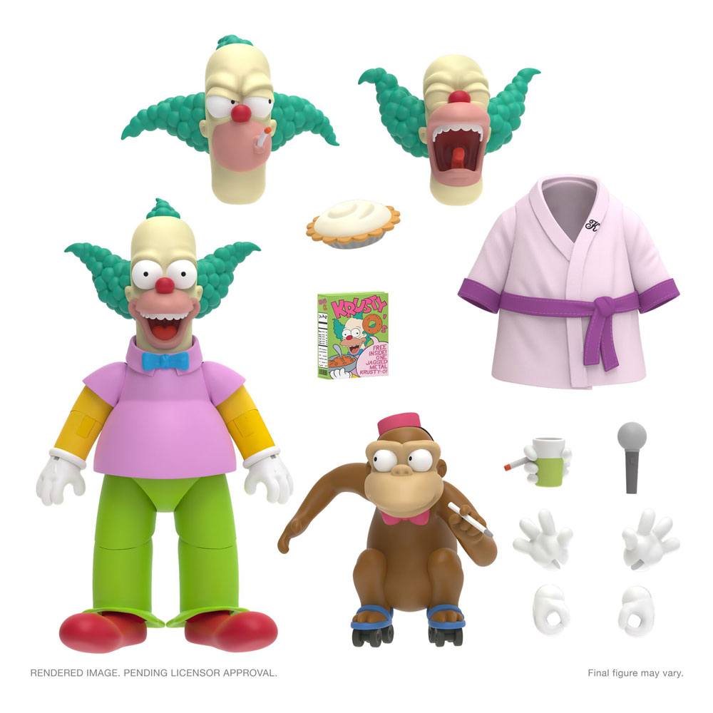 Die Simpsons Ultimates Actionfigur Krusty the Clown 18 cm