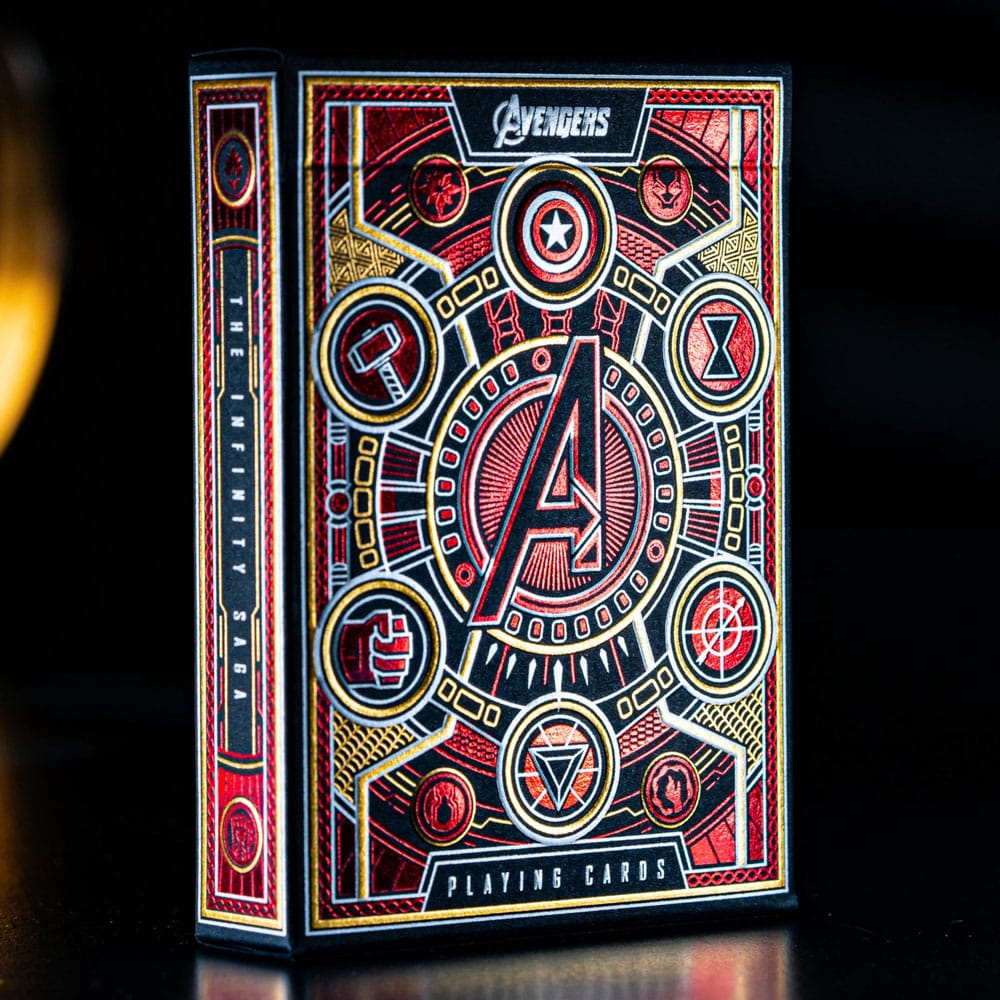 Avengers - The Infinity Saga Spielkarten Red Version