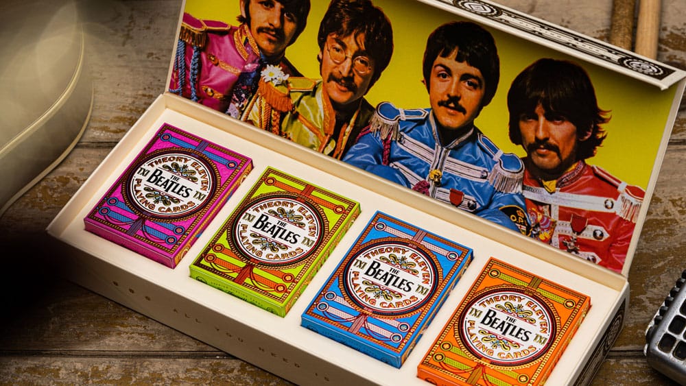 The Beatles Spielkarten Box Set (4 Decks)