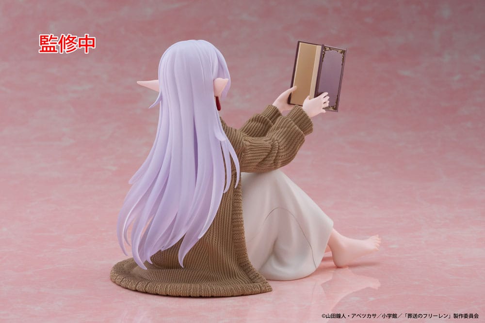 Frieren: Beyond Journey's End PVC Statue Desktop Cute Figure Frieren Roomwear Ver. 13 cm