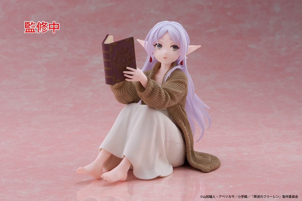 Frieren: Beyond Journey's End PVC Statue Desktop Cute Figure Frieren Roomwear Ver. 13 cm