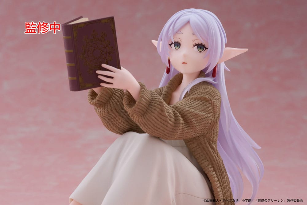 Frieren: Beyond Journey's End PVC Statue Desktop Cute Figure Frieren Roomwear Ver. 13 cm