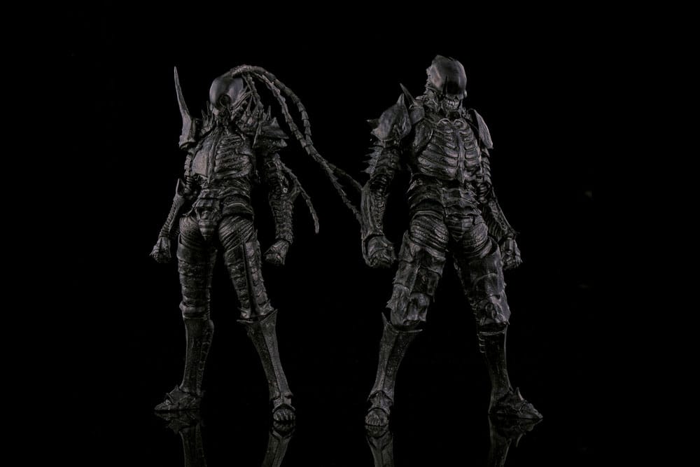 ABARA Actionfiguren Black Gaunas Kudou Denji & Nayuta Set