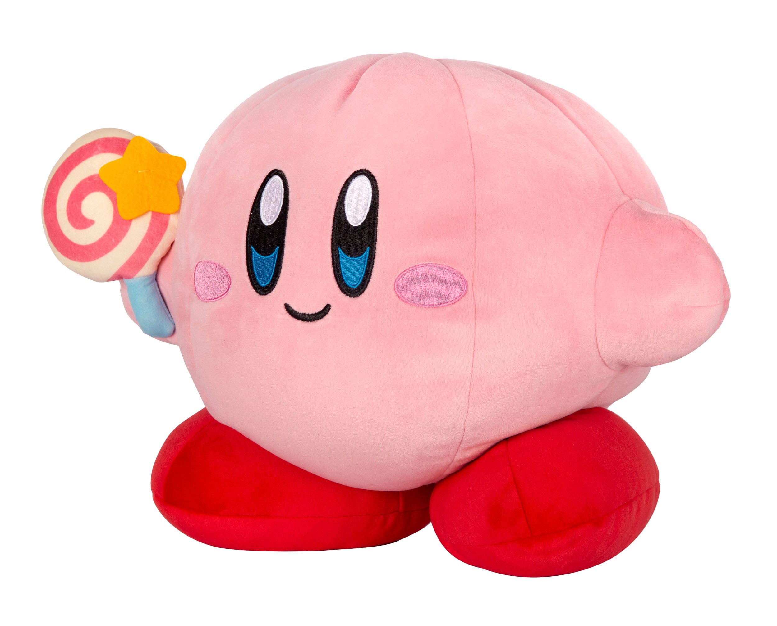 Kirby Mocchi-Mocchi Mega Plüschfigur Kirby mit unbesiegbarem Zauberstab 33 cm 