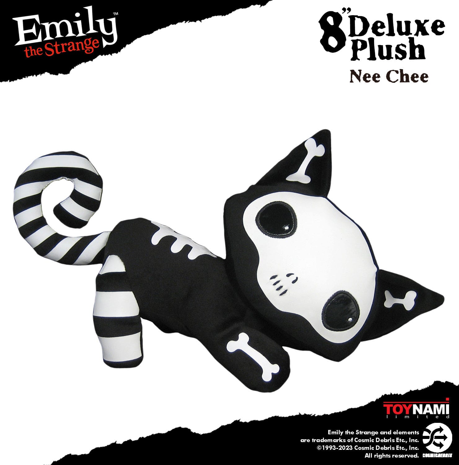 Emily the Strange Plüschfigur Nee Chee 20 cm