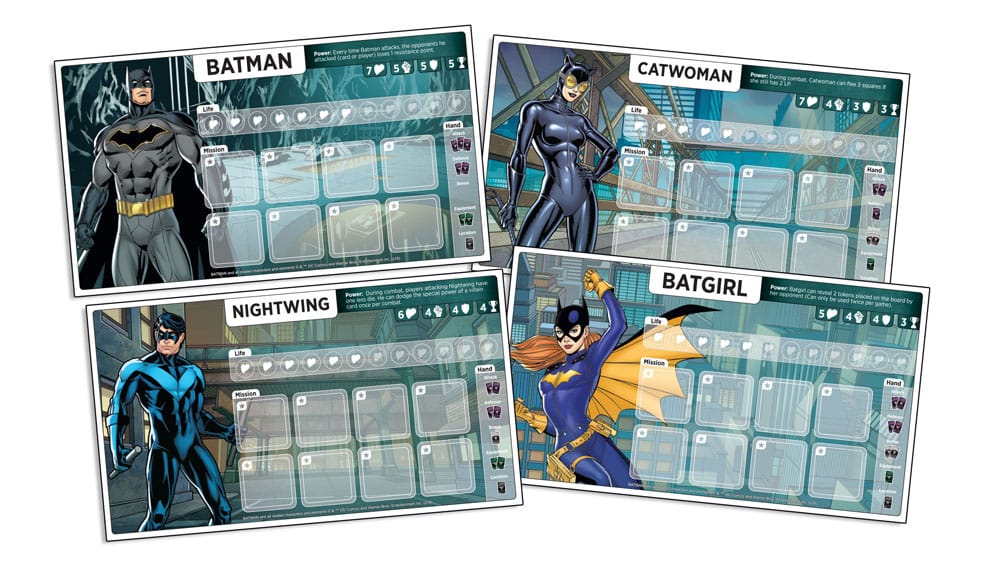 DC Comics Brettspiel Batman The Savior of Gotham City *Englische Version*