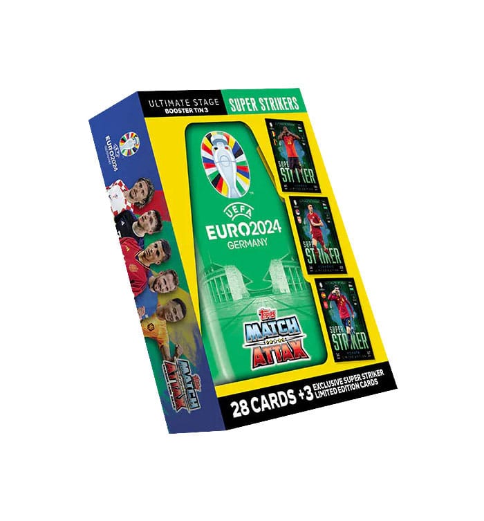 UEFA EURO 2024 Trading Cards Booster Tin Sortiment (6)