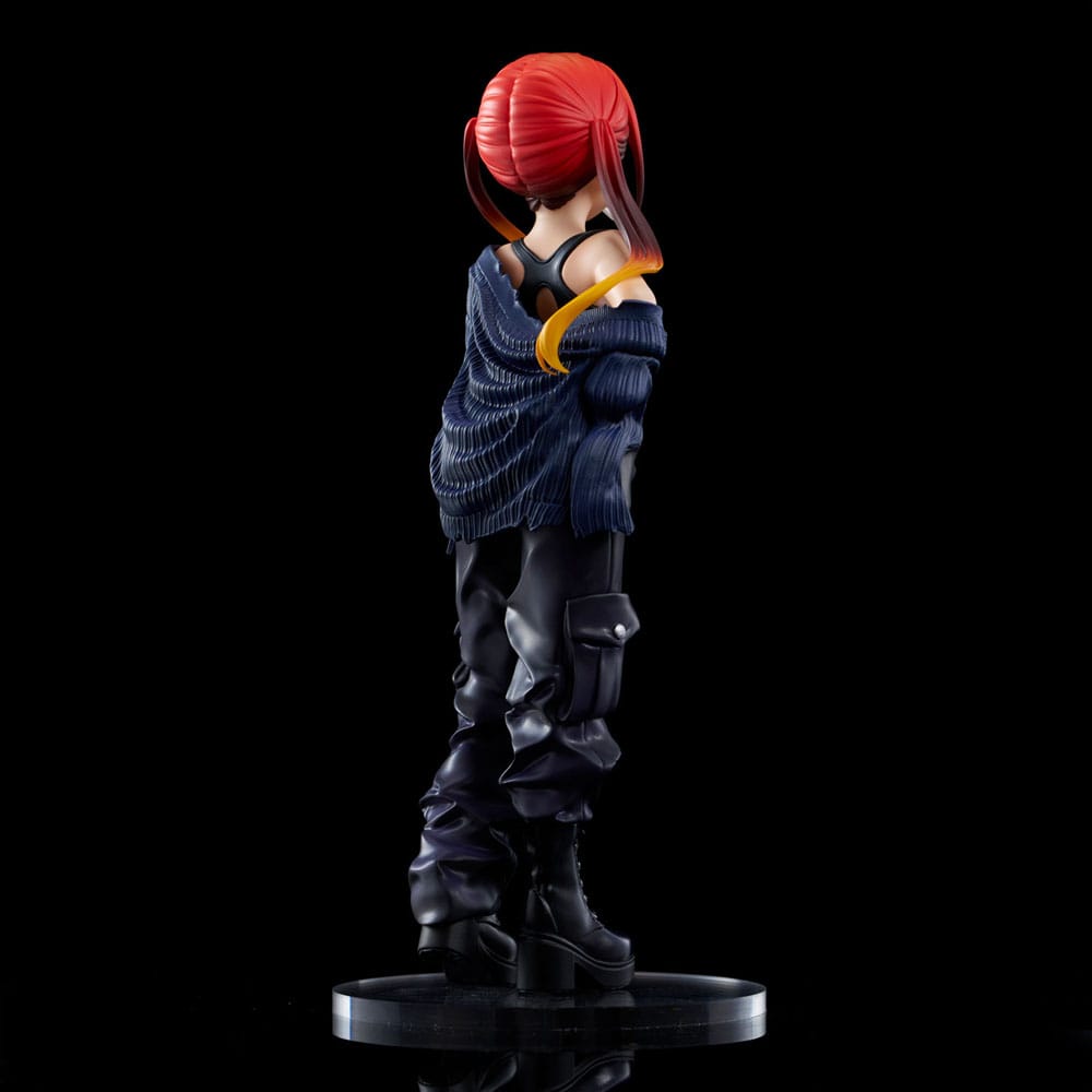 Gridman Universe Zozo Black Collection Statue PVC Chise Asukagawa 21 cm