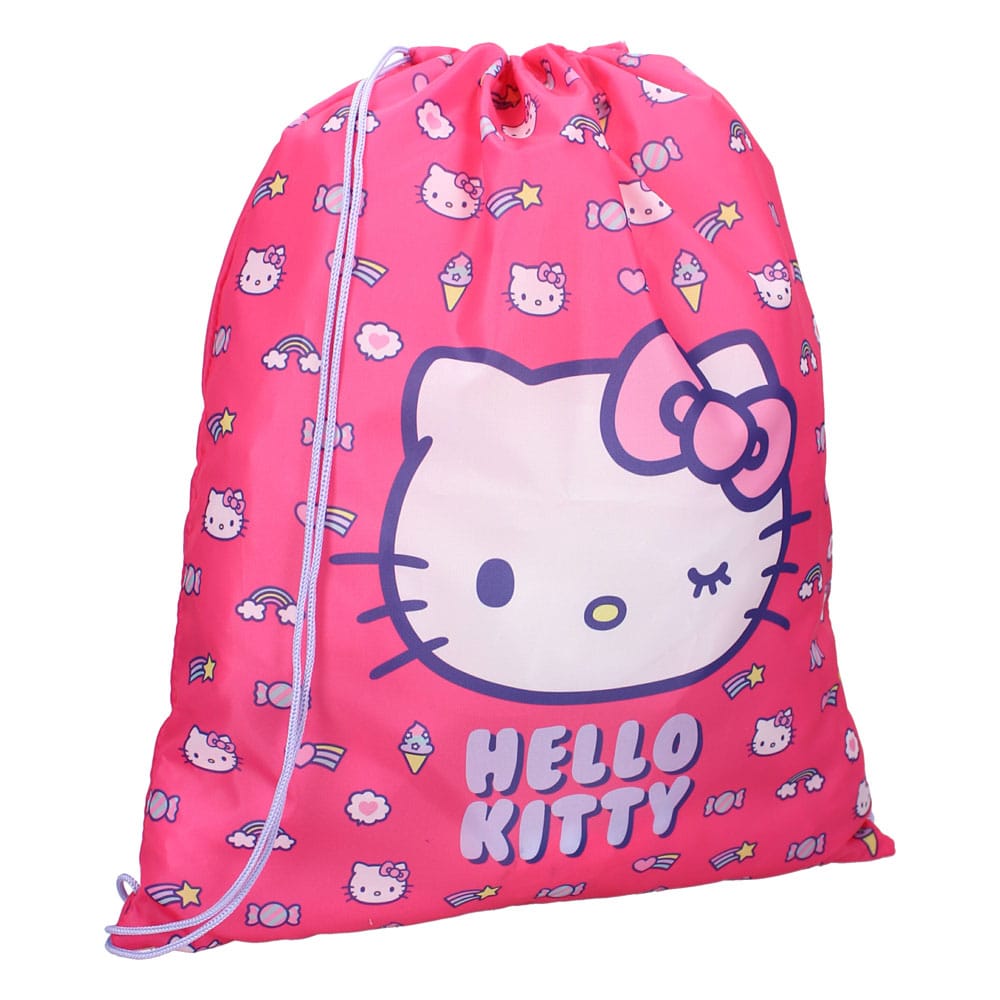 Sanrio Sportbeutel Hello Kitty Follow The Rainbow