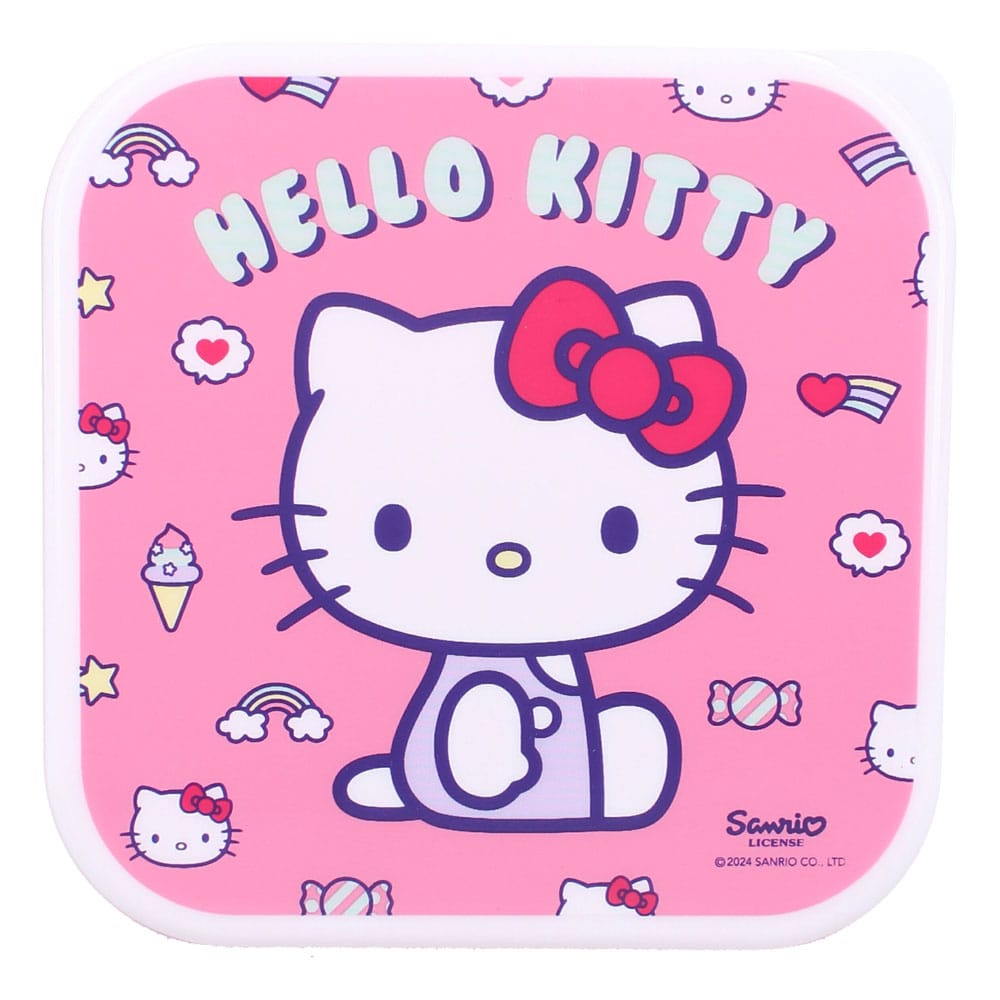 Sanrio Snackbox Set Hello Kitty Fresh Bites