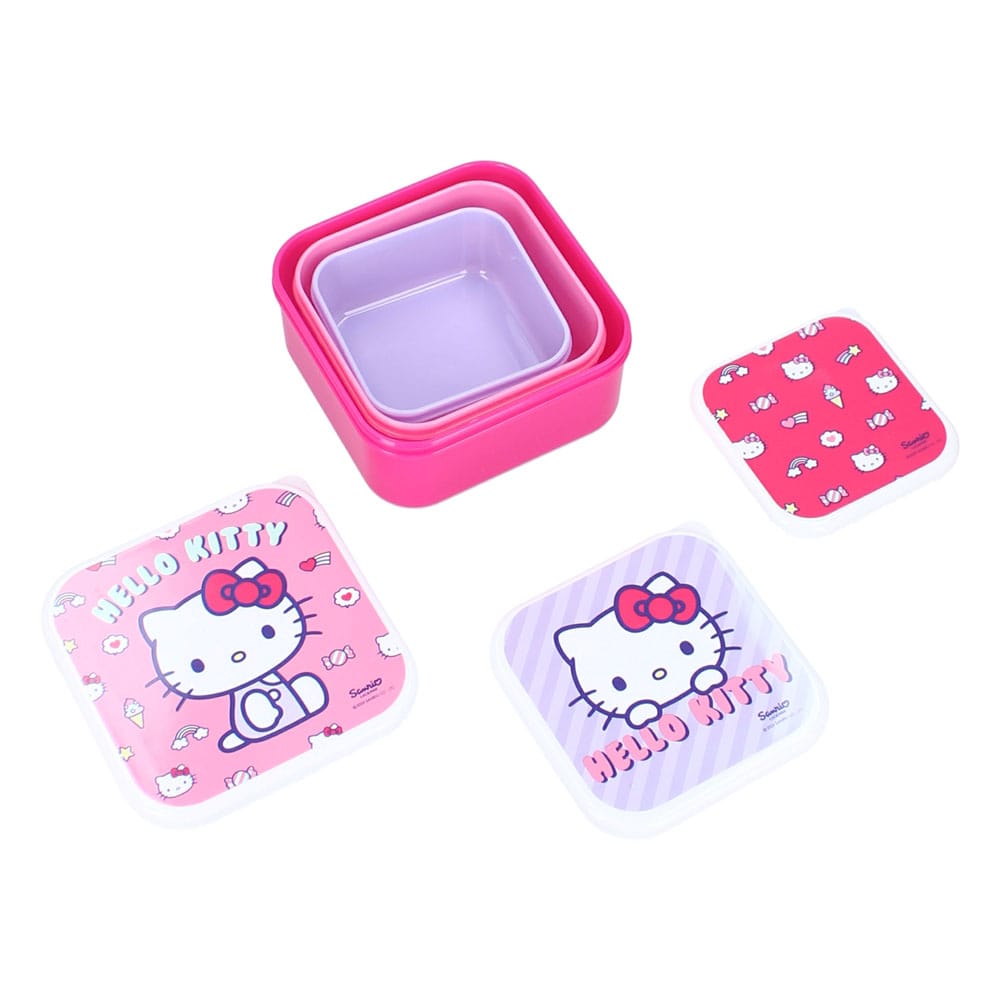 Sanrio Snackbox Set Hello Kitty Fresh Bites