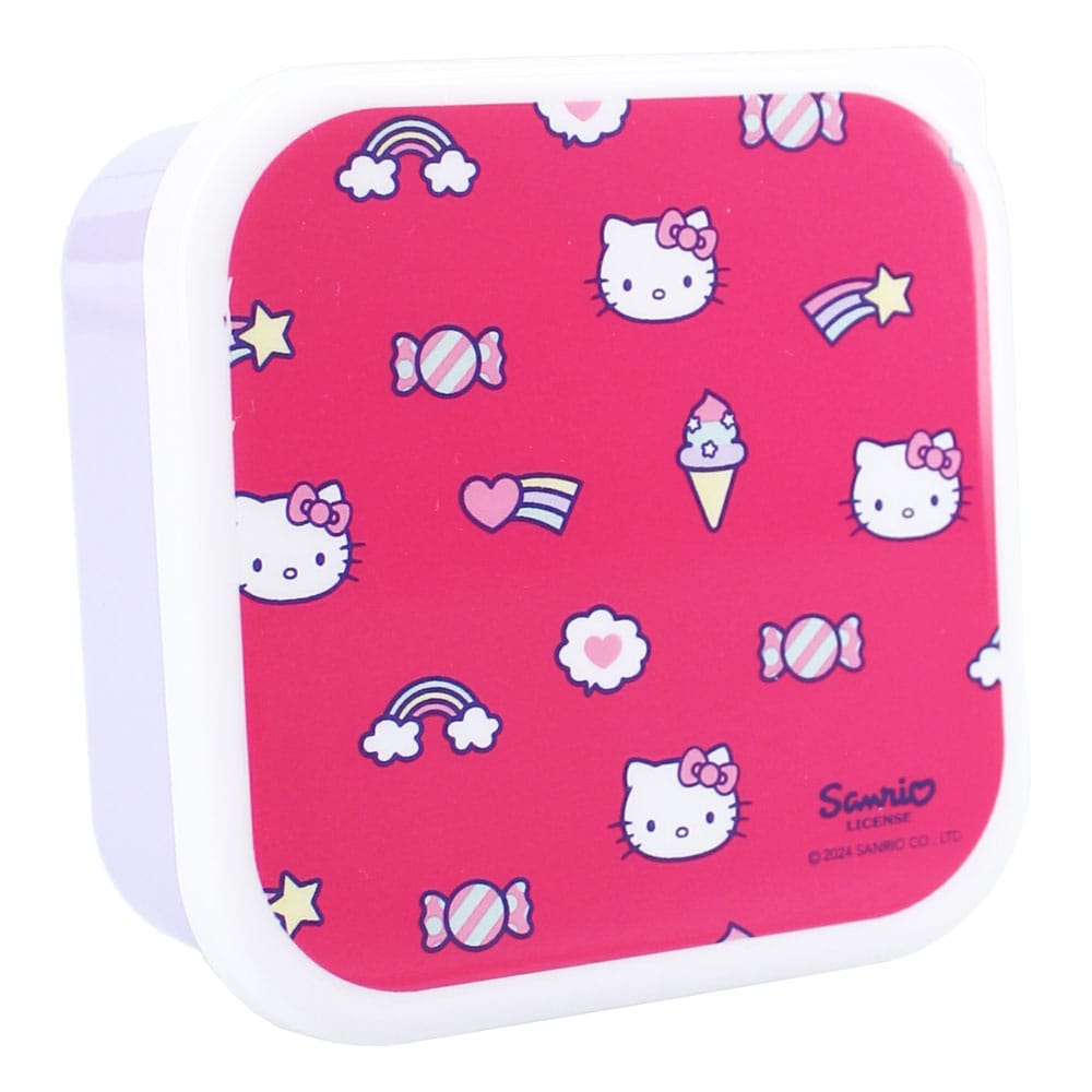 Sanrio Snackbox Set Hello Kitty Fresh Bites