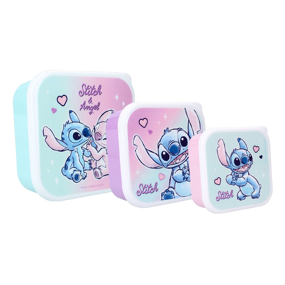 Lilo & Stitch Snackbox Set Stitch Let's Eat!