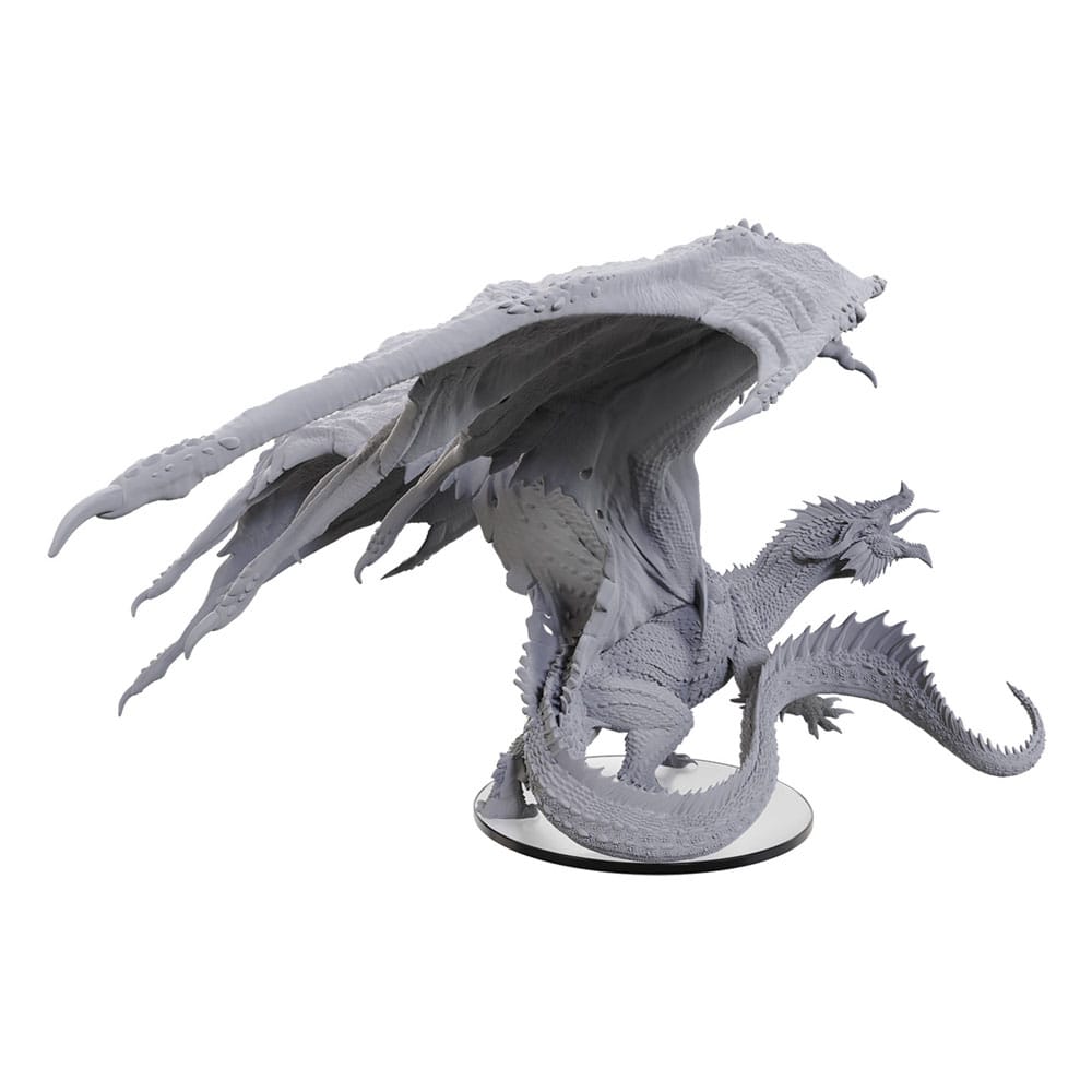 D&D Nolzur's Marvelous Miniatures Miniatur unbemalt Adult Red Dragon Tyrant 18 cm