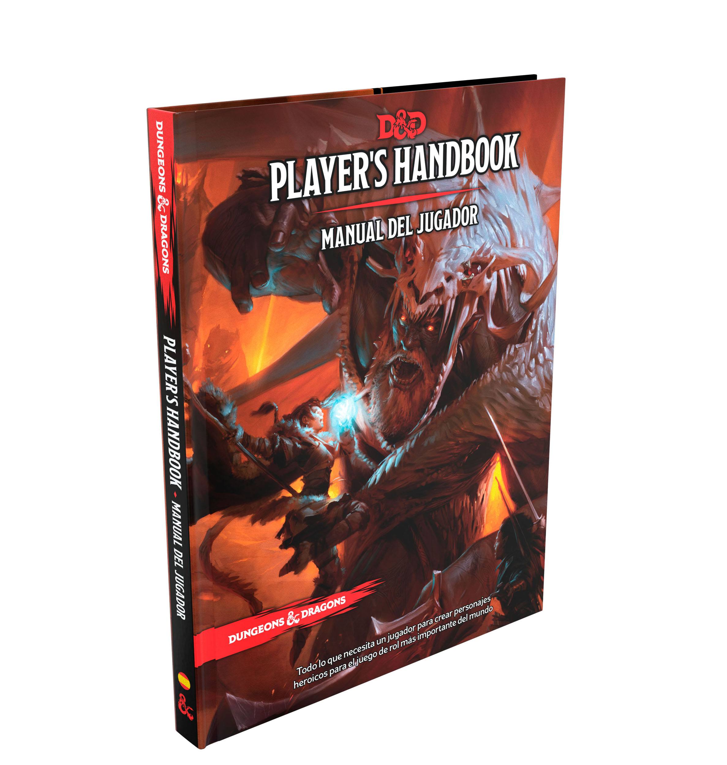 Dungeons & Dragons RPG Spielerhandbuch spanisch