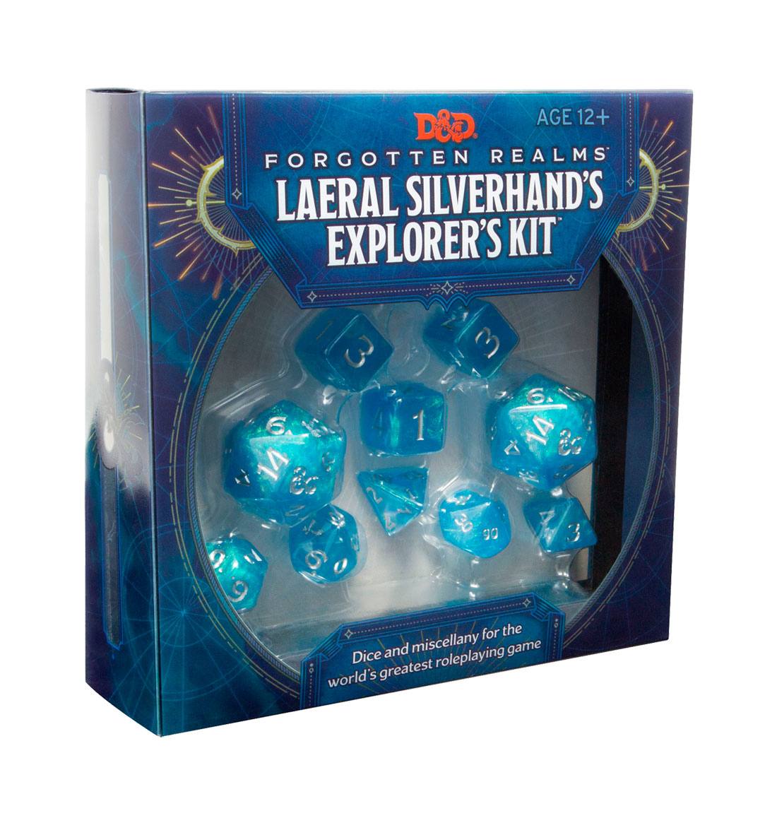 Dungeons & Dragons Forgotten Realms: Laeral Silverhand's Explorer's Kit - Dice & Miscellany englisch