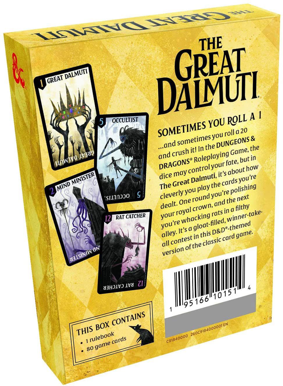 Dungeons & Dragons Kartenspiel The Great Dalmuti Display (8) englisch