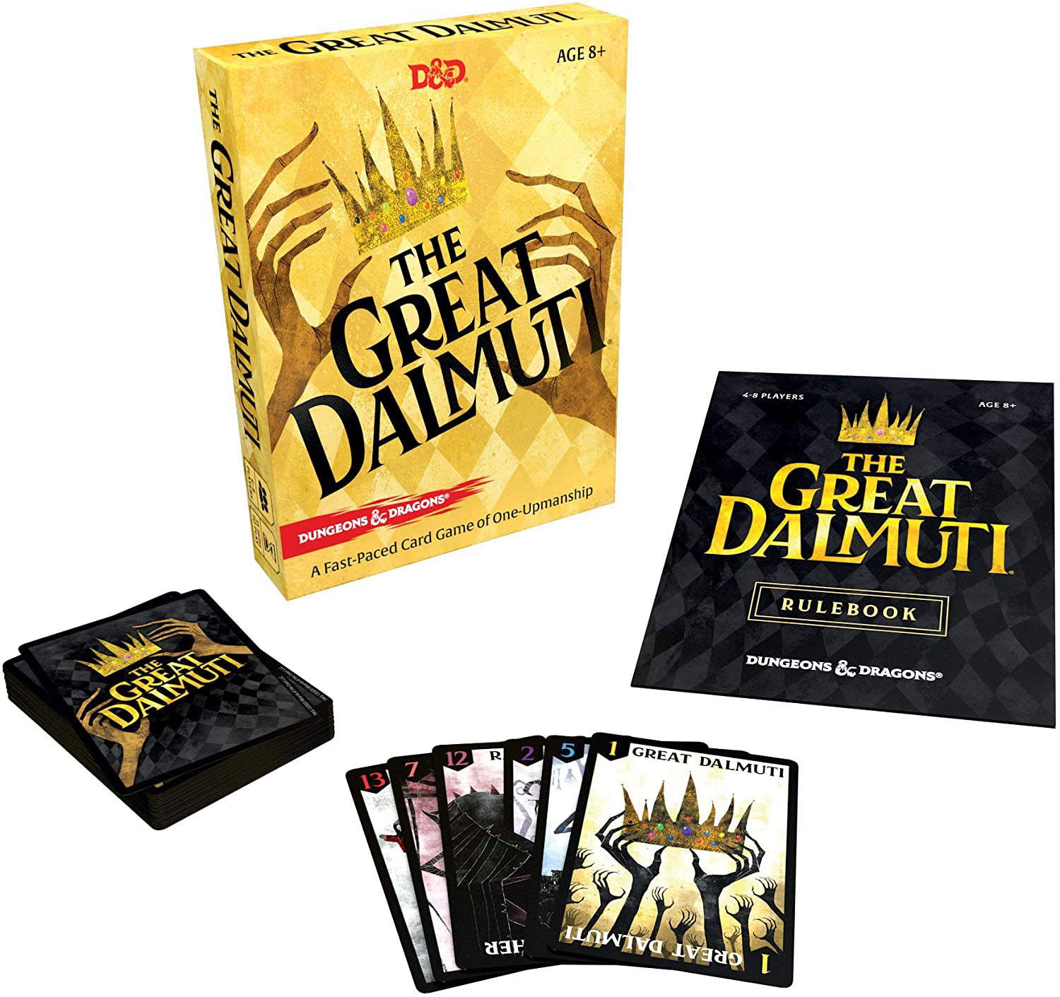 Dungeons & Dragons Kartenspiel The Great Dalmuti Display (8) englisch