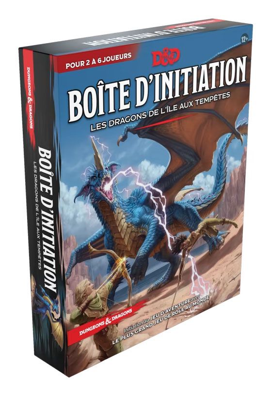 Dungeons & Dragons RPG Boîte d'Initiation : Les Dragons de l'Île aux Tempêtes französisch