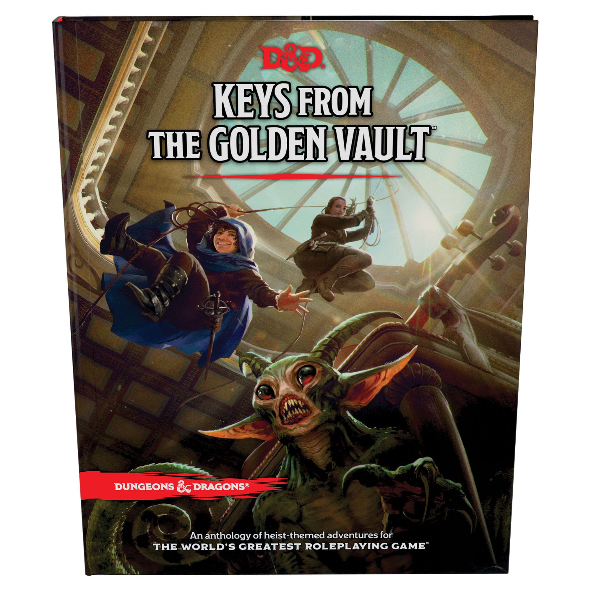 Dungeons & Dragons RPG Abenteuerbuch Keys from the Golden Vault englisch