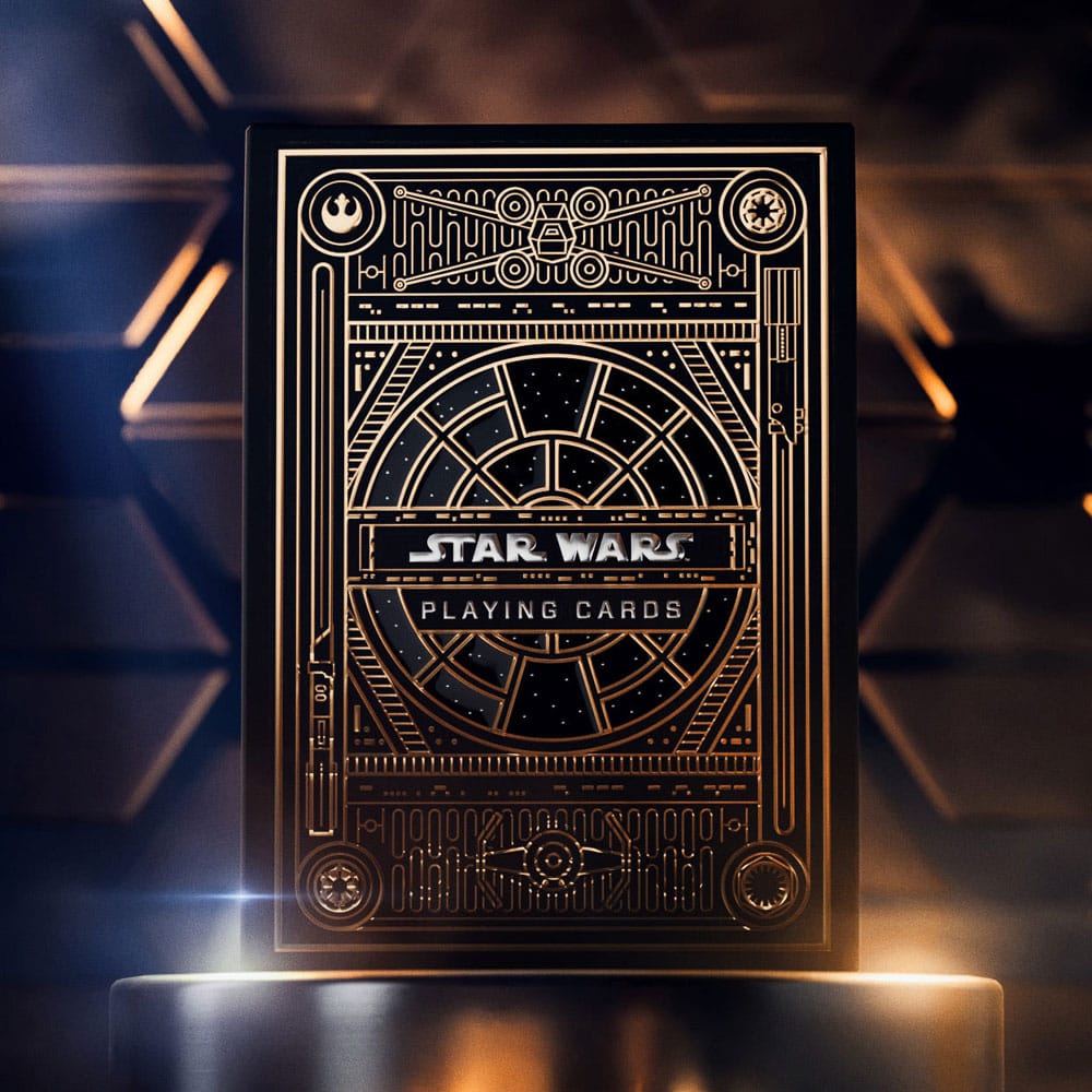 Star Wars Spielkarten Gold Version