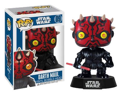 Star Wars POP! Vinyl Wackelkopf-Figur Darth Maul 10 cm