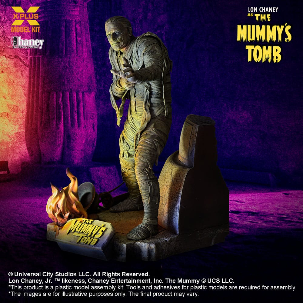 Das Grab der Mumie Plastic Model Kit 1/8 Lon Chaney Jr. as Mummy 23 cm