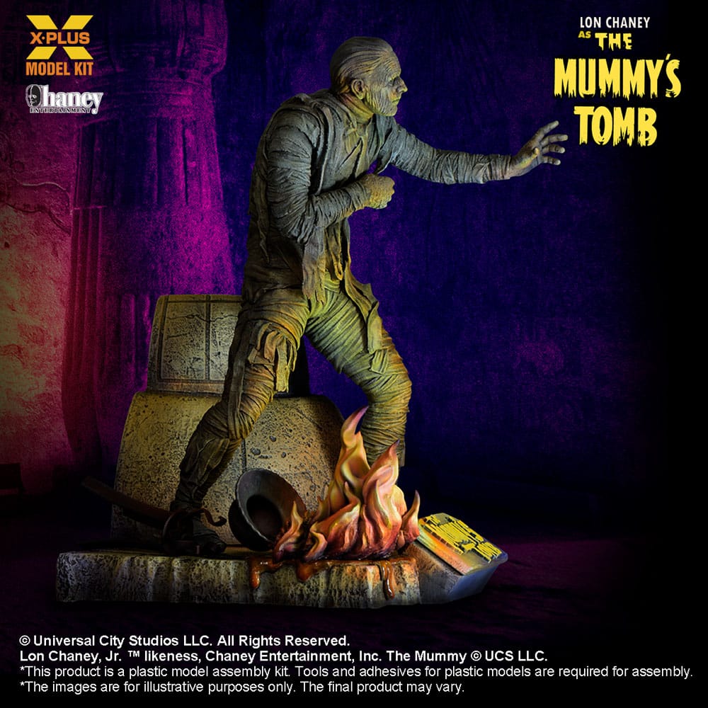 Das Grab der Mumie Plastic Model Kit 1/8 Lon Chaney Jr. as Mummy 23 cm