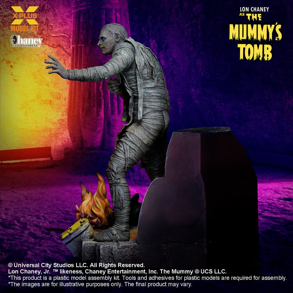 Das Grab der Mumie Plastic Model Kit 1/8 Lon Chaney Jr. as Mummy 23 cm