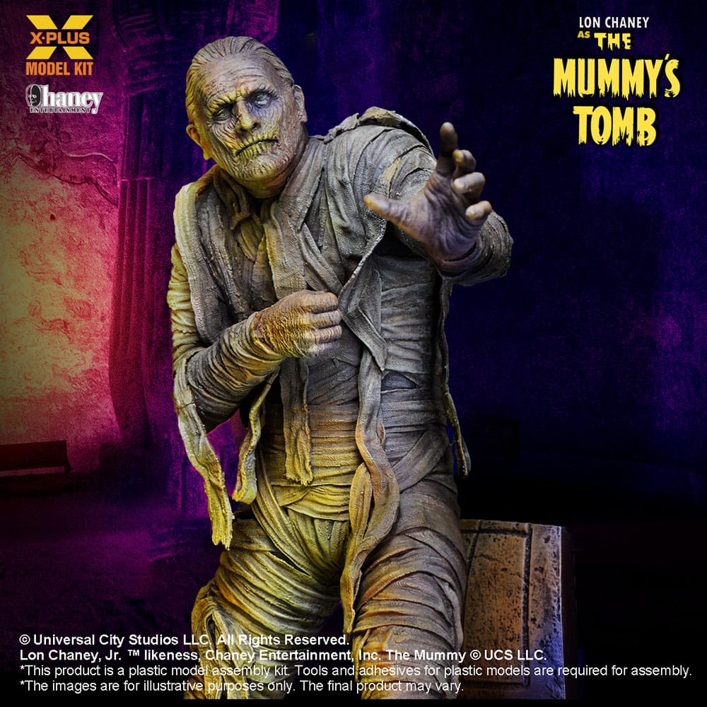 Das Grab der Mumie Plastic Model Kit 1/8 Lon Chaney Jr. as Mummy 23 cm