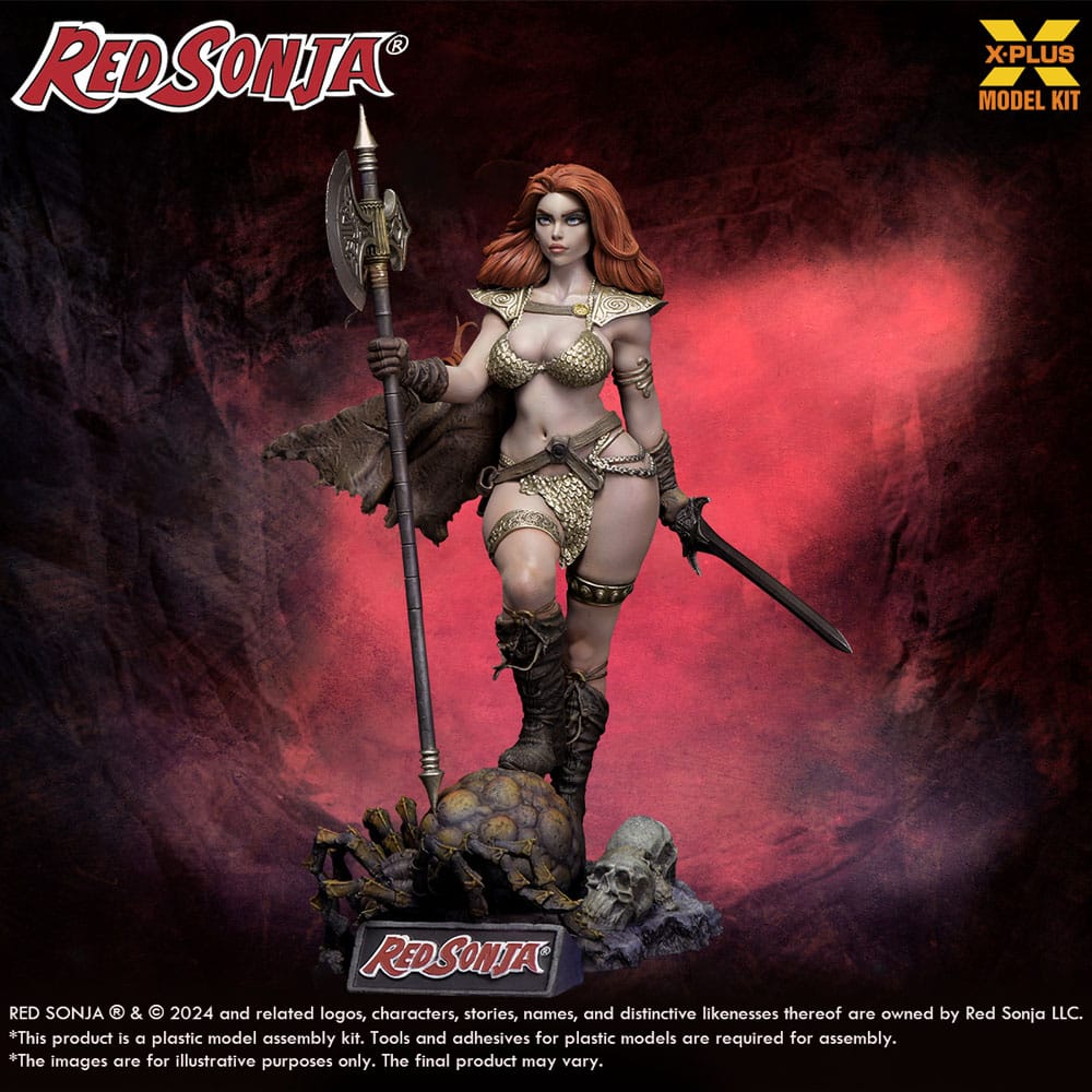 Red Sonja Plastic Model Kit 1/8 Red Sonja 27 cm