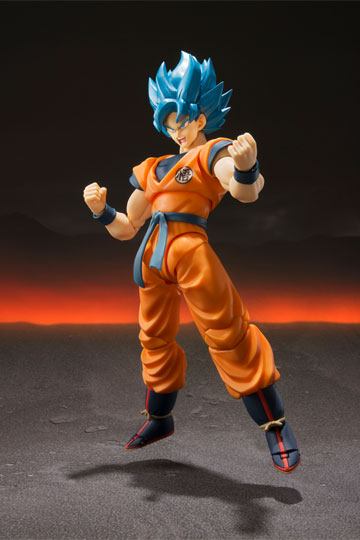 Dragon Ball Super Broly S.H. Figuarts Actionfigur Super Saiyajin God Super Saiyajin Goku Super 14 cm