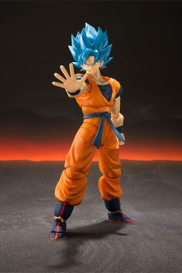 Dragon Ball Super Broly S.H. Figuarts Actionfigur Super Saiyajin God Super Saiyajin Goku Super 14 cm