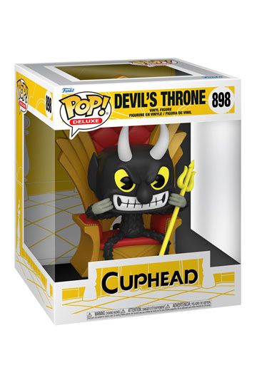 Cuphead POP! Deluxe Vinyl Figur Devil in Chair 9 cm