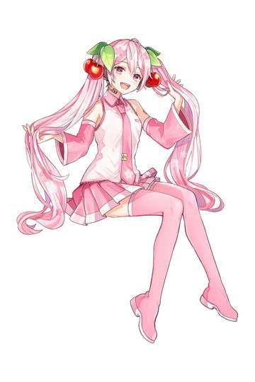 Vocaloid Noodle Stopper PVC Statue Sakura Miku 13 cm