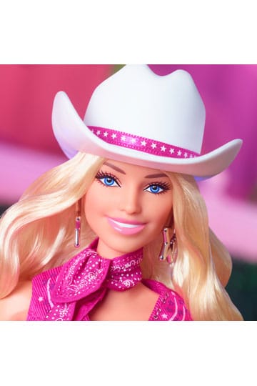 Barbie The Movie Puppe Barbie in Pink Western Outfit