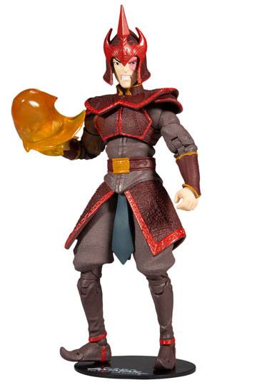 Avatar - Der Herr der Elemente Actionfigur Prince Zuko Helmeted (Gold Series) 18 cm