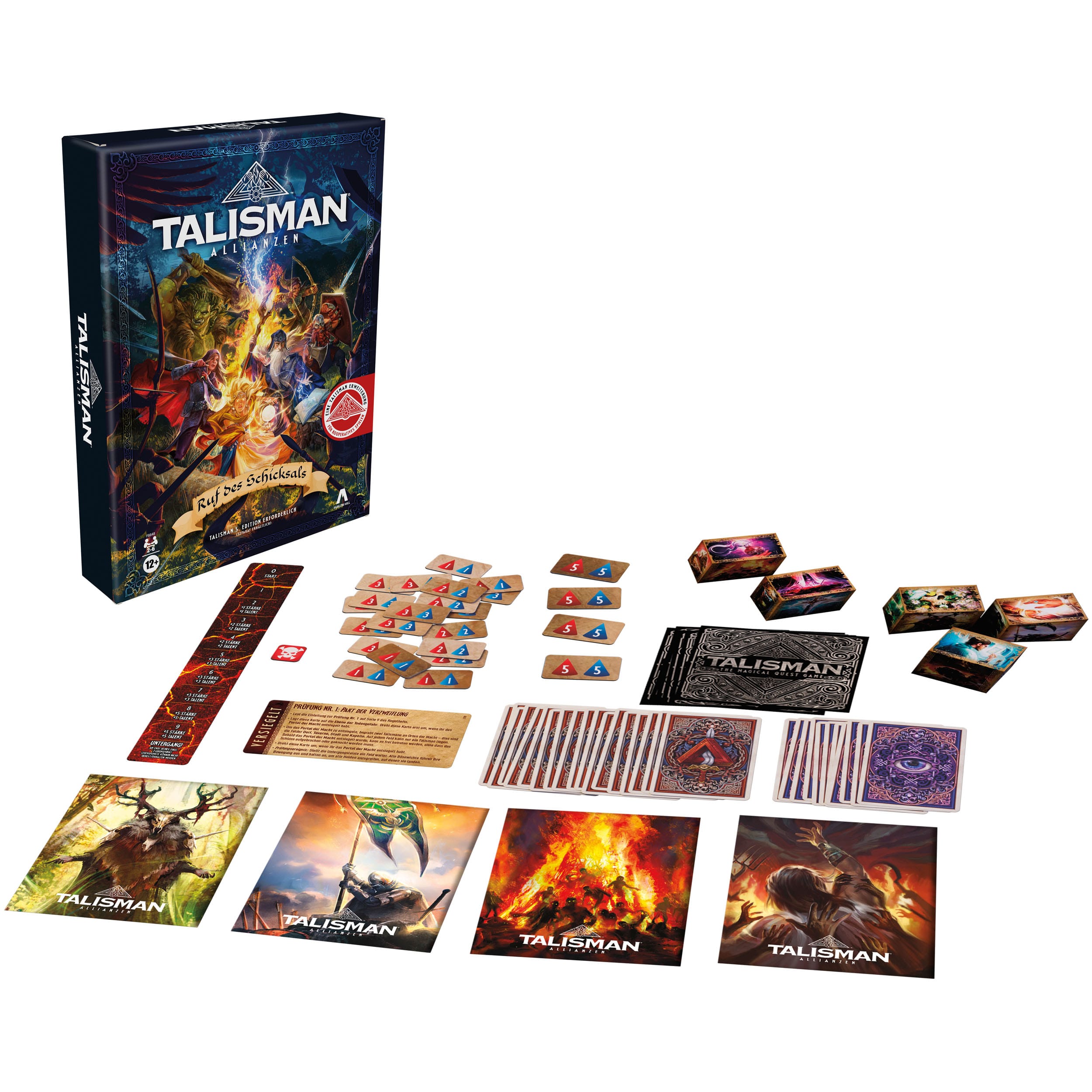 Talisman: Allianzen Brettspiel-Erweiterung Ruf des Schicksals *Deutsche Version*