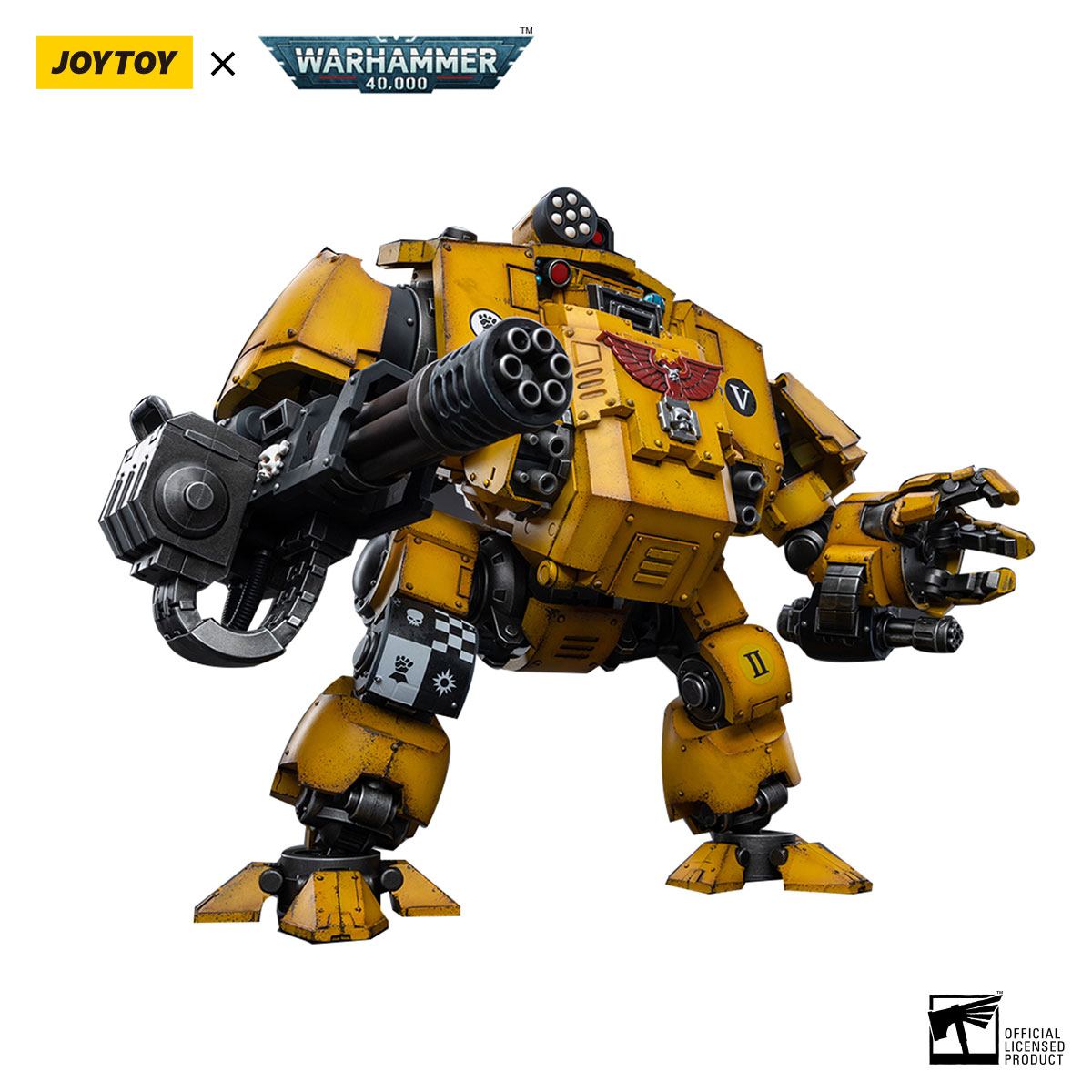 Warhammer 40k Actionfigur 1/18 Imperial Fists Redemptor Dreadnought 30 cm