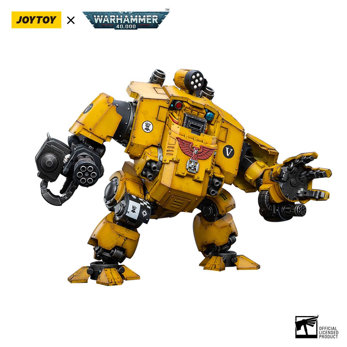 Warhammer 40k Actionfigur 1/18 Imperial Fists Redemptor Dreadnought 30 cm