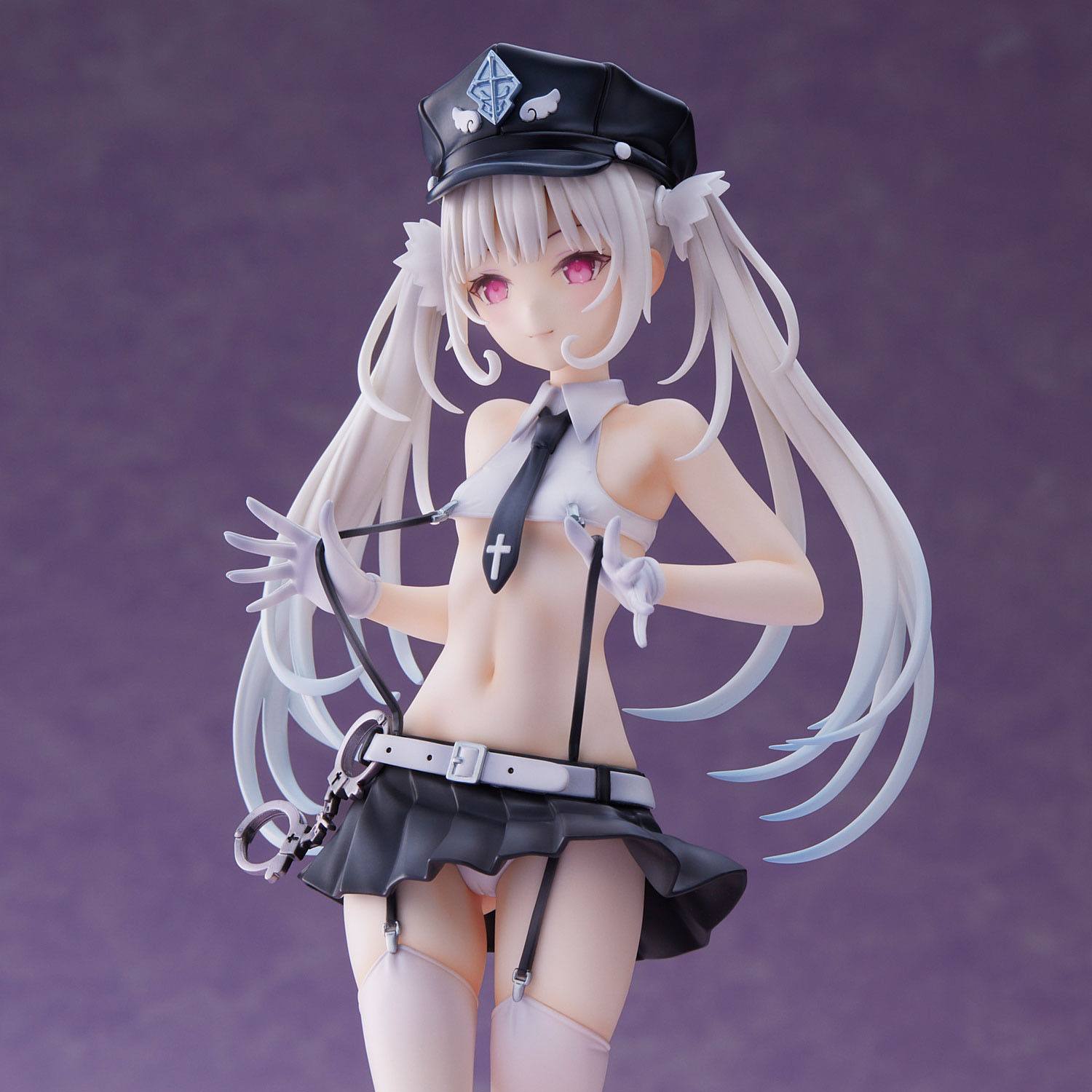 Original Character PVC Statue Angel Police Illustration by Rurudo 23 cm