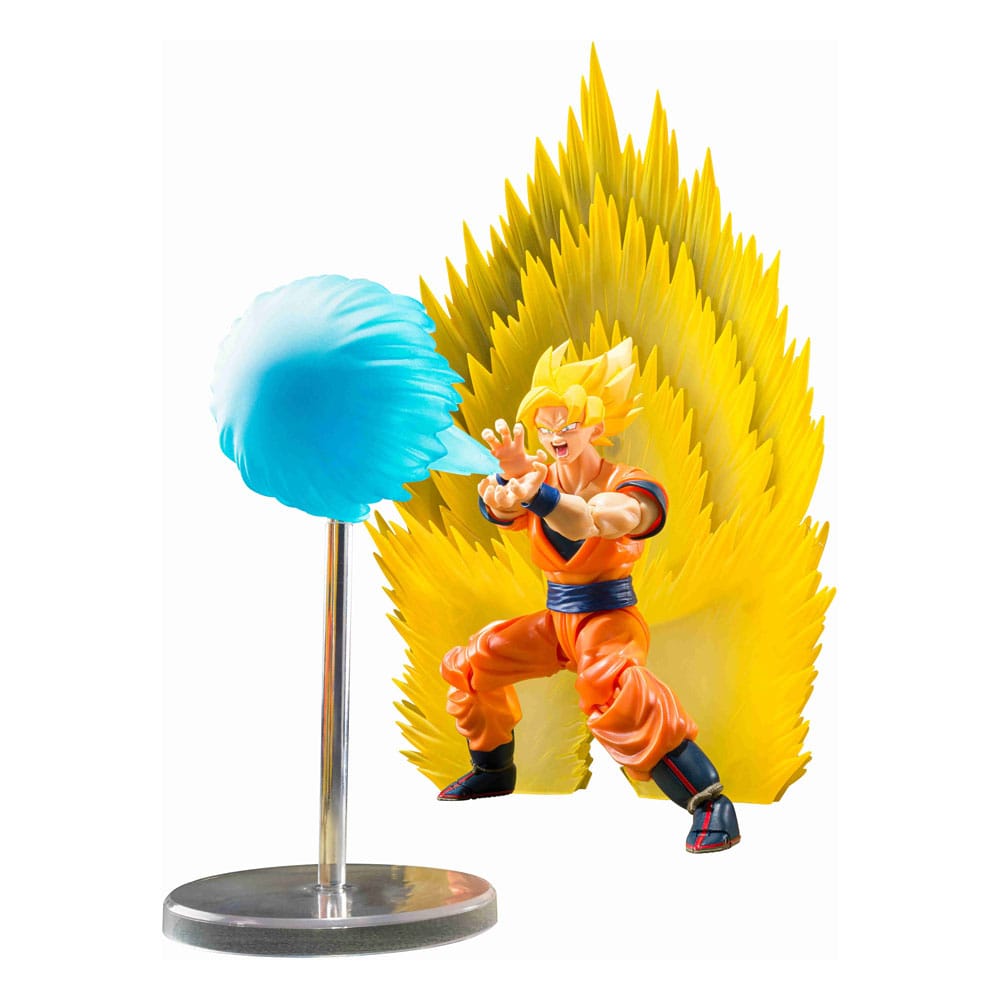 Dragon Ball Z S.H. Figuarts Zubehör-Set Super Saiyan Son Goku's Effekt Parts Set Teleport Kamehameha
