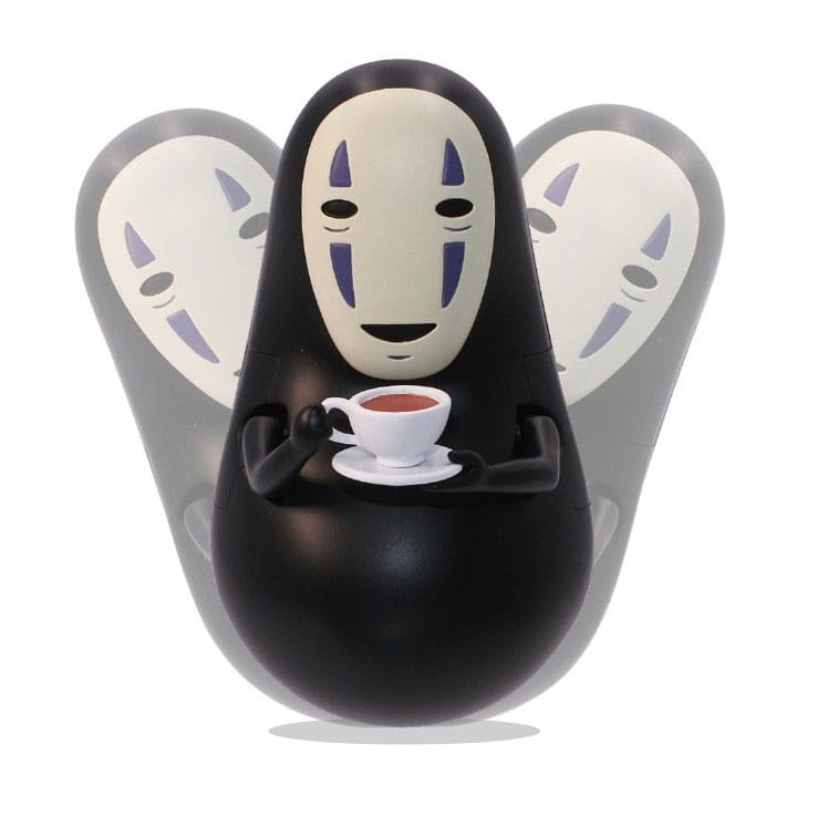 Chihiros Reise ins Zauberland Figur mit rundem Boden No Face's coffe time 6 cm