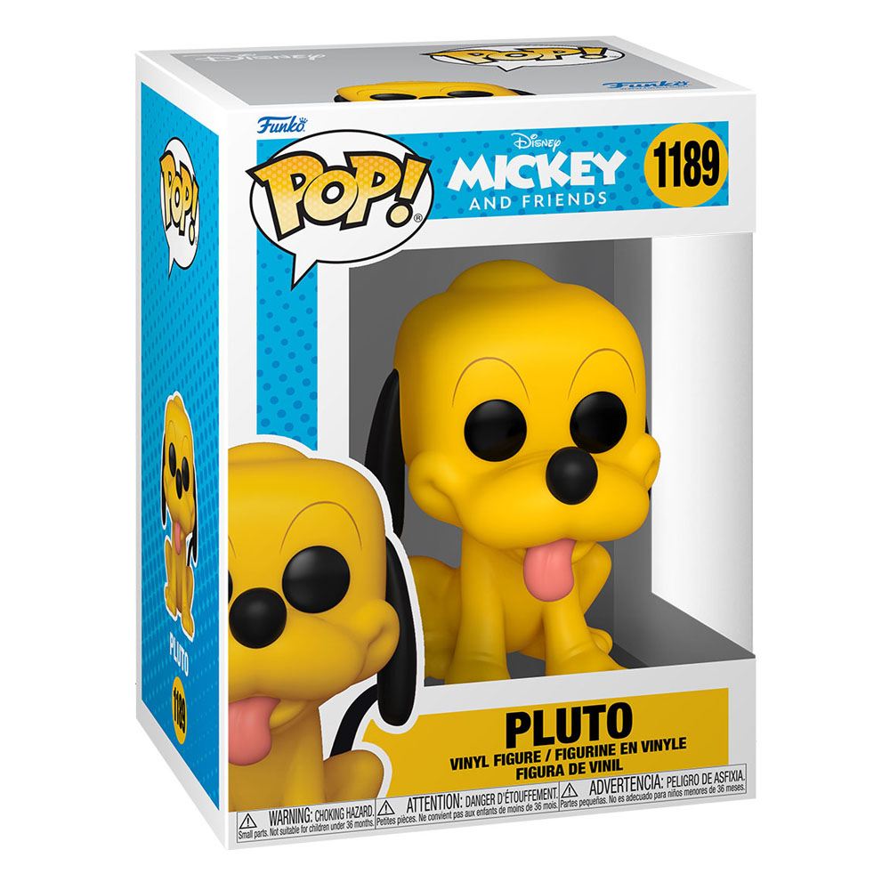 Sensational 6 POP! Disney Vinyl Figur Pluto 9 cm