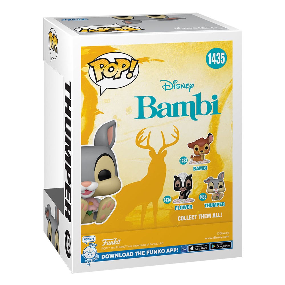 Bambi 80th Anniversary POP! Disney Vinyl Figur Thumper 9 cm